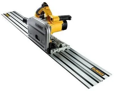 DeWalt 55mm dyksav i TSTAK VI + 1,5m skinne