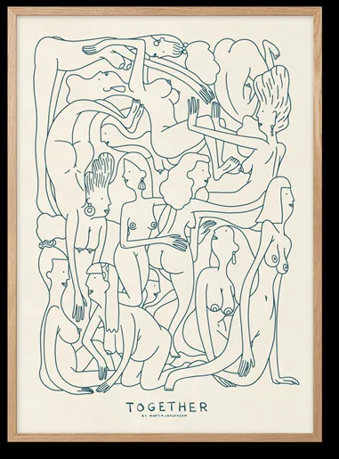 Peléton Together 70x100 Plakat